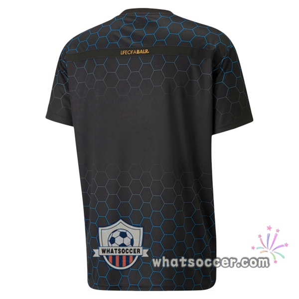 Olympique de Marseille PUMA × BALR Black Soccer Jerseys 2020-2021