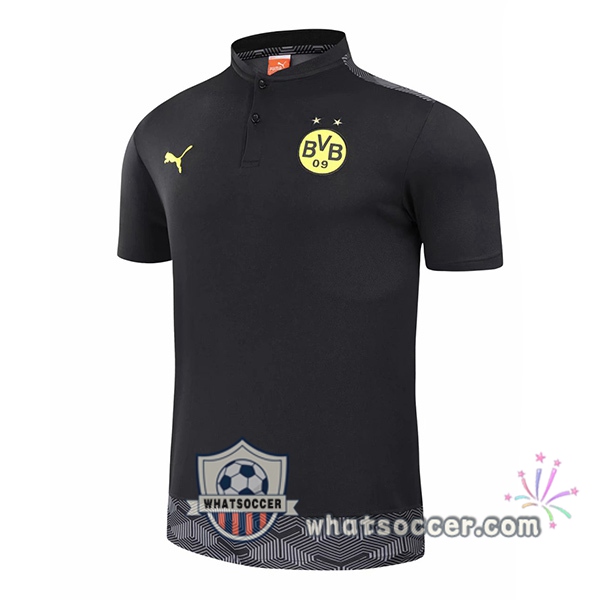 Training Polo Dortmund BVB Black 2020-2021