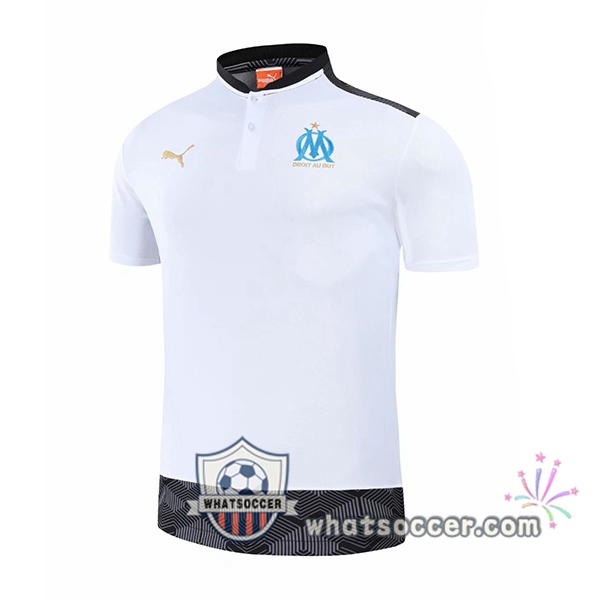 Training Polo Olympique de Marseille White 2020-2021