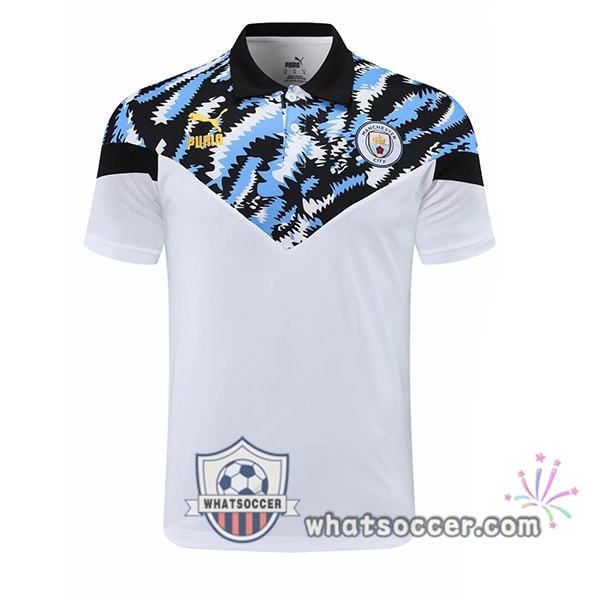 Training Polo Manchester City White 2020-2021