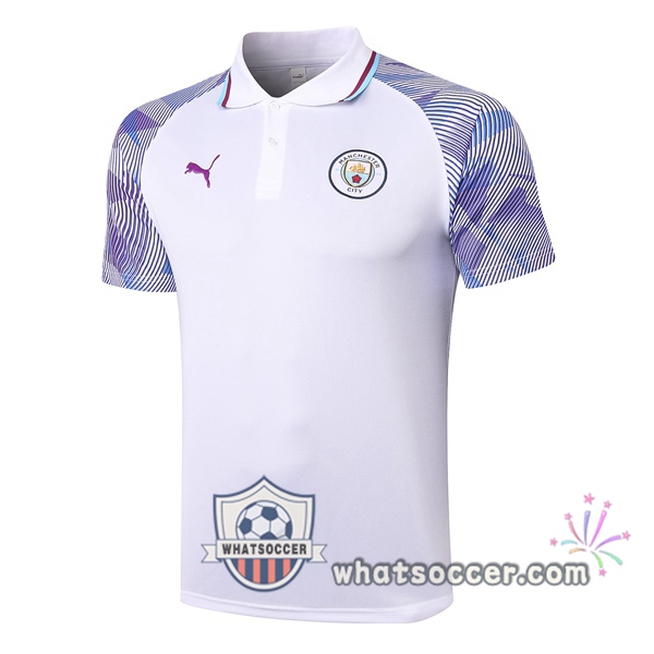 Training Polo Manchester City White 2020-2021