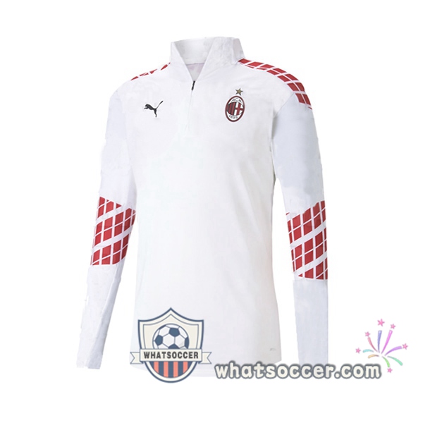 AC Milan White Soccer Sweater 2020-2021