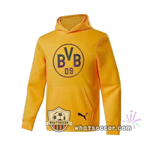 Dortmund BVB Yellow Hooded Sweater 2020-2021