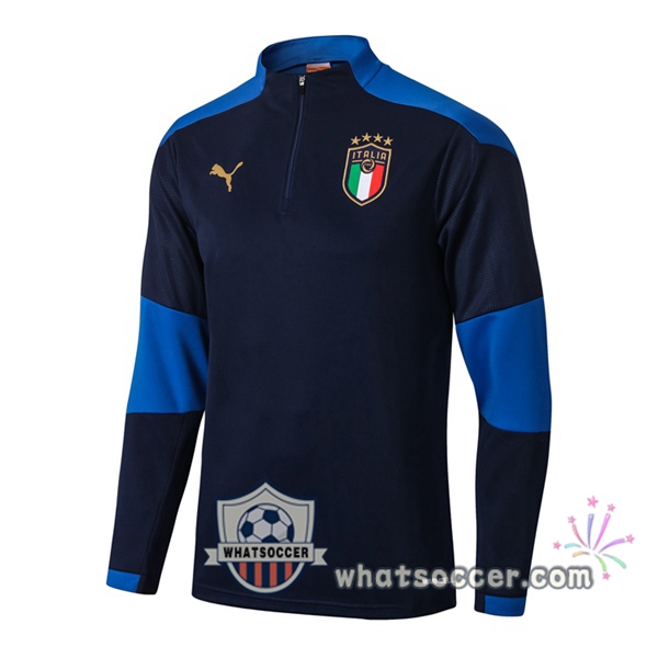 Italy Blue Soccer Sweater 2020-2021