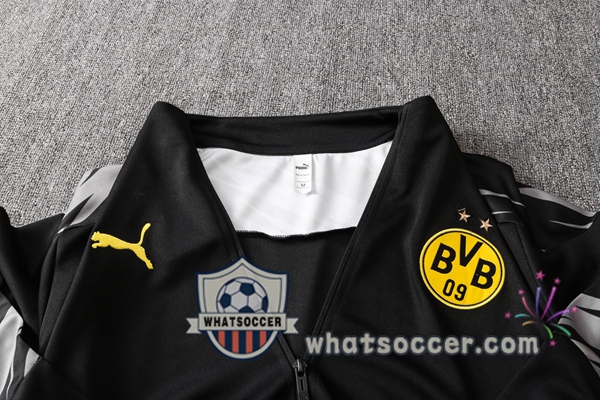 Dortmund BVB Black Training Jacket 2020-2021