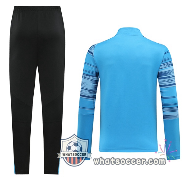 Olympique de Marseille Blue Training Jacket 2020-2021