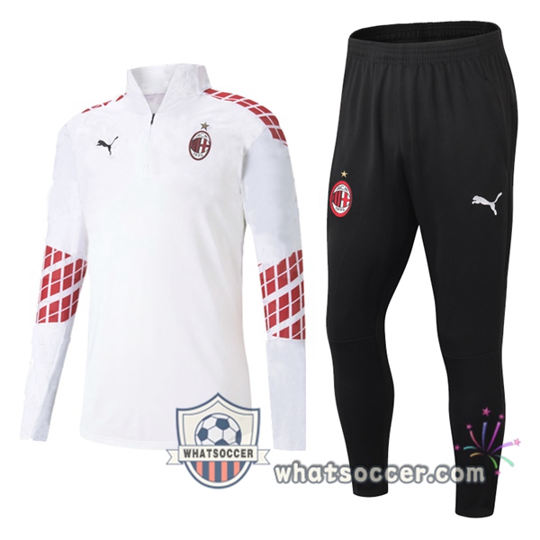 AC Milan White Tracksuit 2020-2021