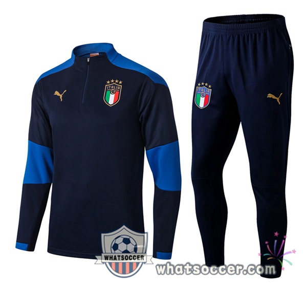 Italy Blue Tracksuit 2020-2021