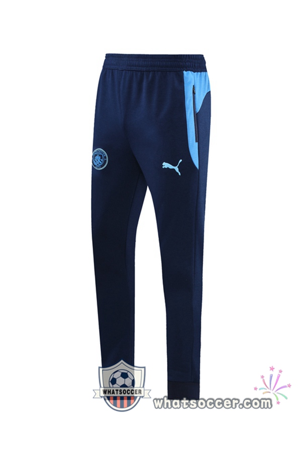 Manchester City Blue Hooded Jacket 2020-2021