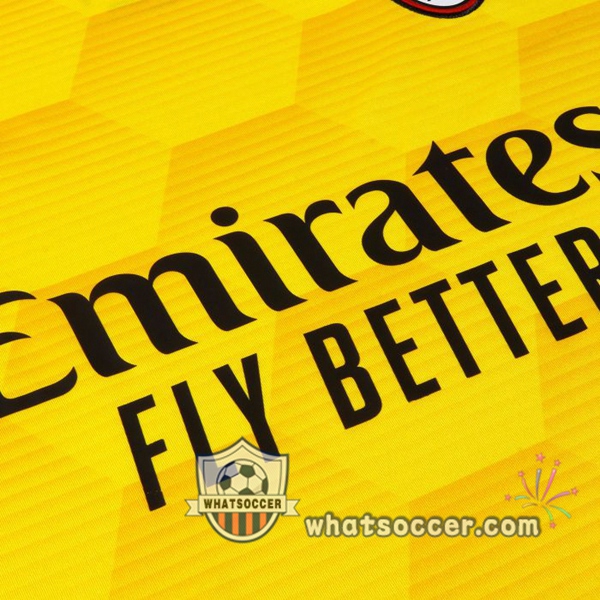 AC Milan Goalkeeper Soccer Jerseys Yellow 2020-2021