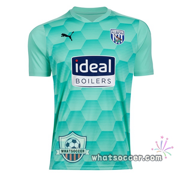West Bromwich Albion FC Goalkeeper Soccer Jerseys Green 2020-2021