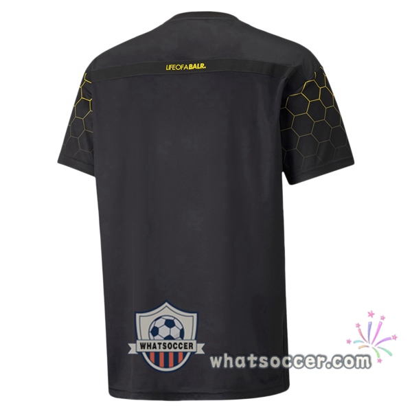 Dortmund BVB PUMA × BALR Black Soccer Jerseys 2020-2021
