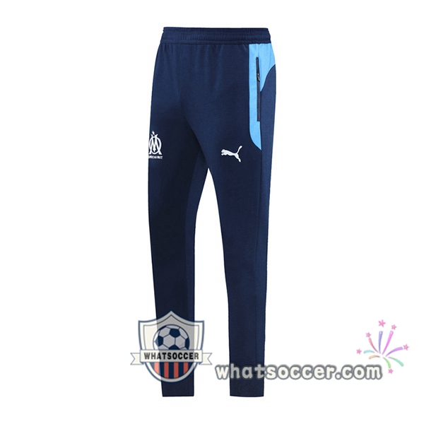 Olympique de Marseille Blue Soccer Pants 2020-2021