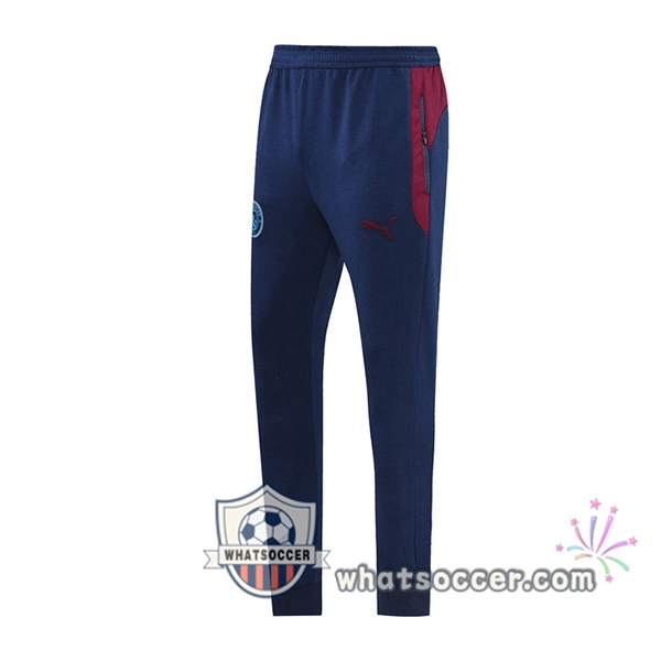 Manchester City Blue Royal Soccer Pants 2020-2021