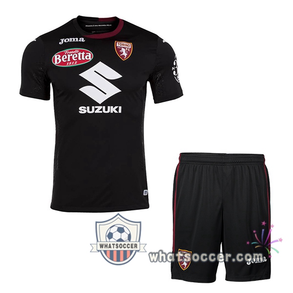 Torino FC Kids Goalkeeper Soccer Jerseys Black 2020-2021