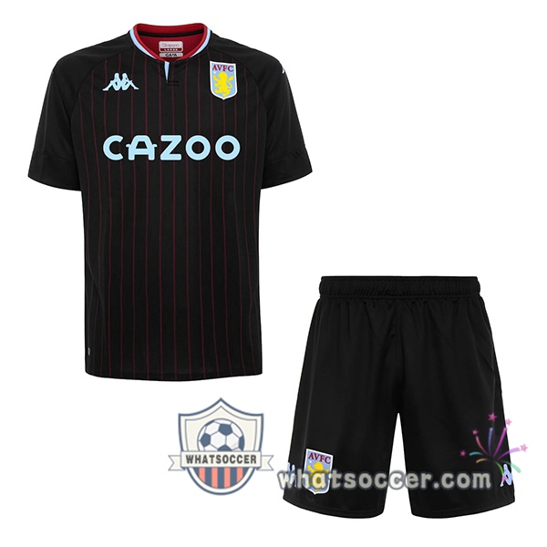 Aston Villa Kids Away Soccer Jerseys 2020-2021