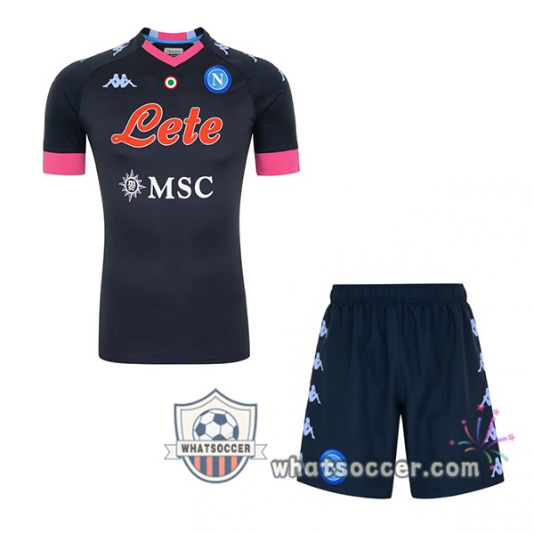 SSC Napoli Kids Third Soccer Jerseys 2020-2021