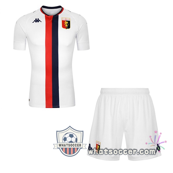 Genoa CFC Kids Away Soccer Jerseys 2020-2021