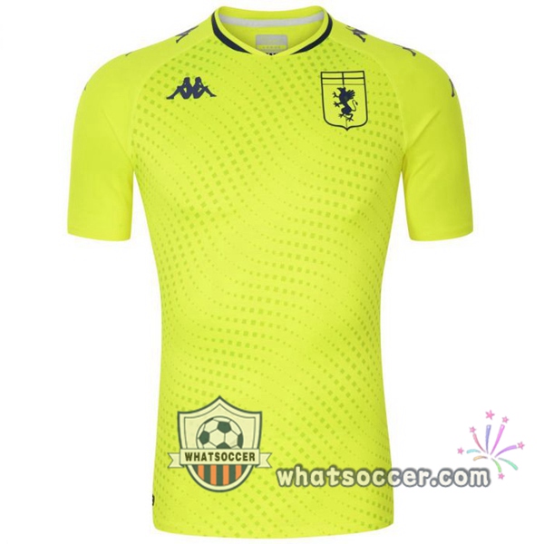 Genoa CFC Goalkeeper Soccer Jerseys Green 2020-2021