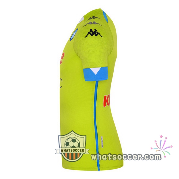 SSC Napoli Goalkeeper Soccer Jerseys Green 2020-2021