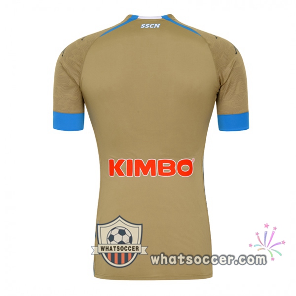 SSC Napoli Goalkeeper Soccer Jerseys Marron 2020-2021