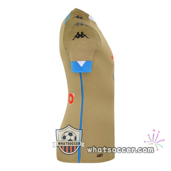 SSC Napoli Goalkeeper Soccer Jerseys Marron 2020-2021