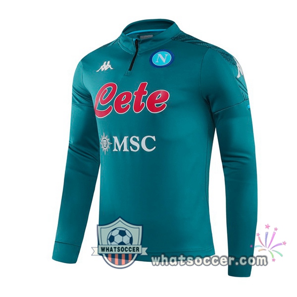 SSC Napoli Cyan Soccer Sweater 2020-2021