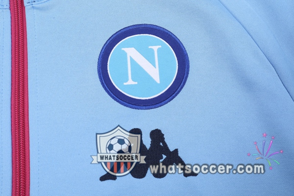 SSC Napoli Blue Hooded Jacket 2020-2021