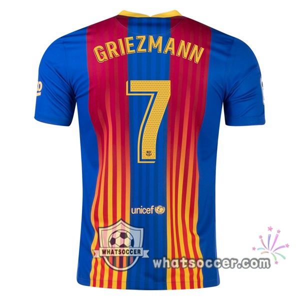 FC Barcelona (GRIEZMANN 7) EL CLÁSICO Soccer Jerseys 2020-2021