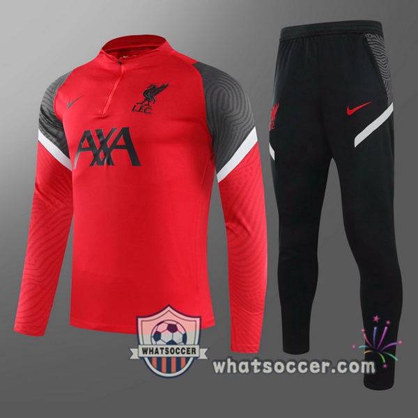 FC Liverpool Kids Tracksuit Red 2020-2021