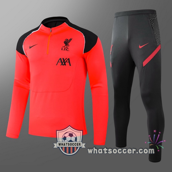 FC Liverpool Kids Tracksuit Red 2020-2021