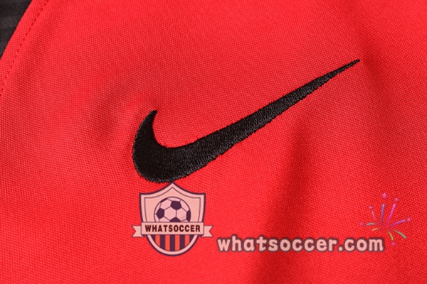Training Polo Set FC Liverpool + Pants Red Black 2020-2021