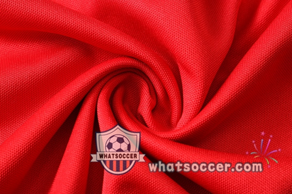 Training Polo Set FC Liverpool + Pants Red Black 2020-2021
