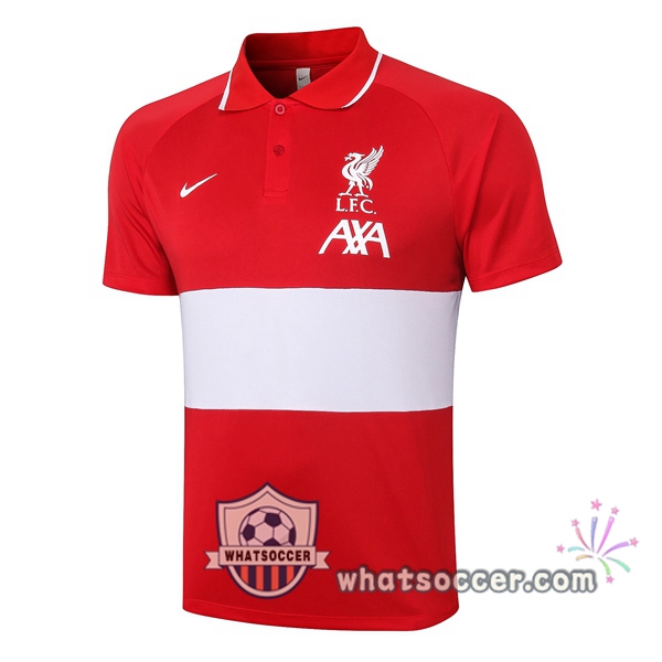 Training Polo FC Liverpool Red White 2020-2021