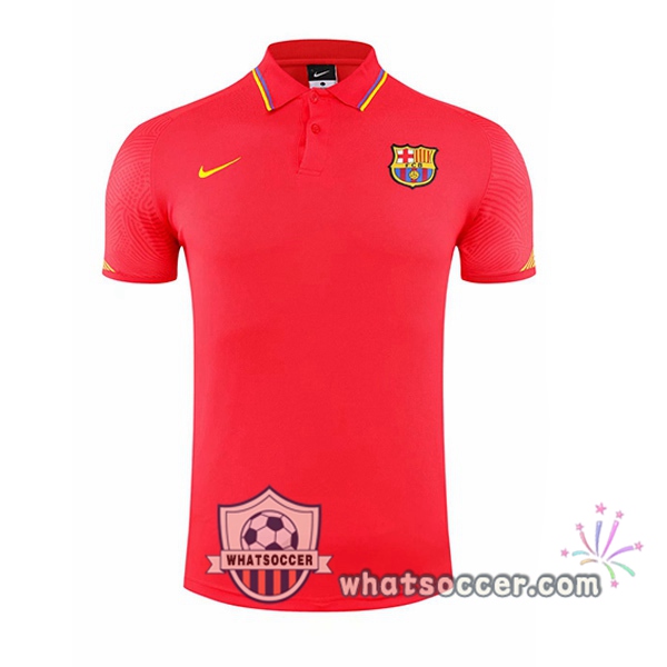 Training Polo FC Barcelona Red 2020-2021