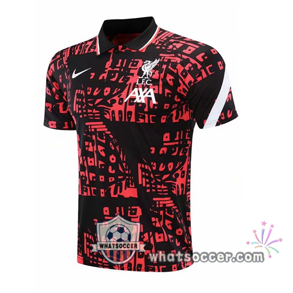 Training Polo FC Liverpool Red Black 2020-2021