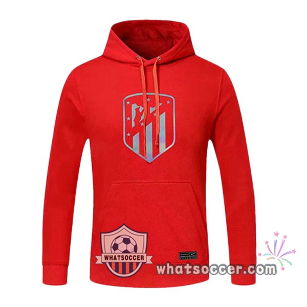 Atletico Madrid Red Hooded Sweater 2020-2021