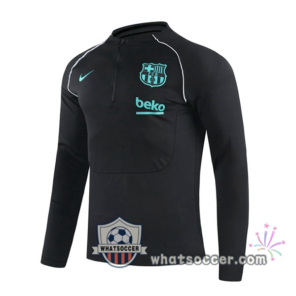 FC Barcelona Black Soccer Sweater 2020-2021