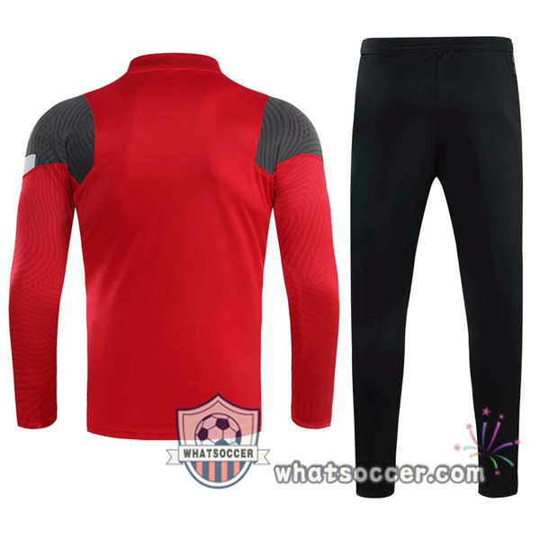 FC Liverpool Red Black Tracksuit 2020-2021