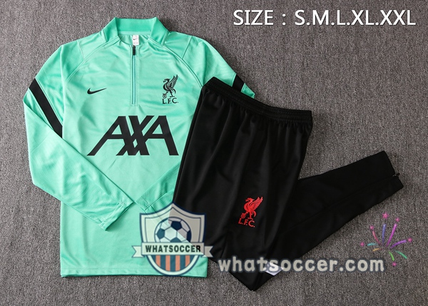 FC Liverpool Green Tracksuit 2020-2021