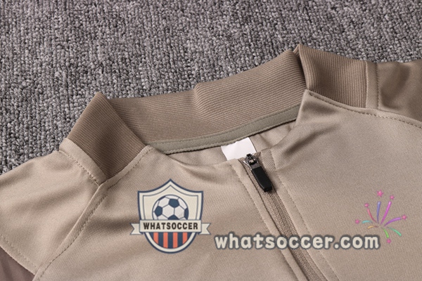 Atletico Madrid Kaki Tracksuit 2020-2021