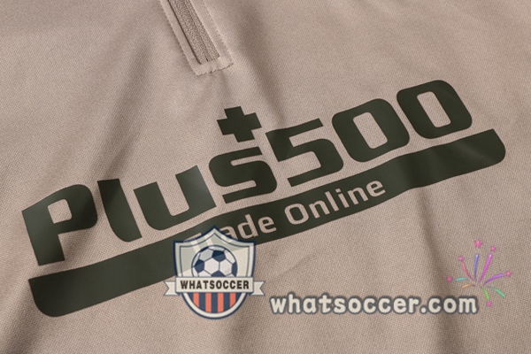 Atletico Madrid Kaki Tracksuit 2020-2021