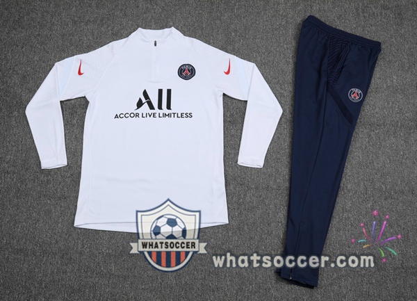 Paris PSG White Tracksuit 2020-2021