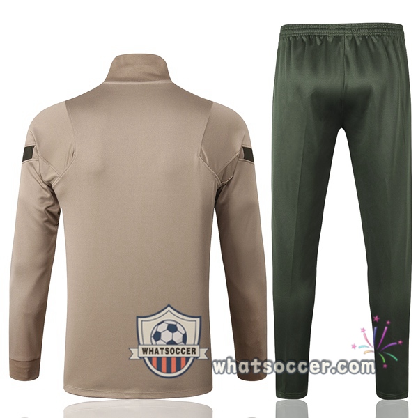 Atletico Madrid Kaki Training Jacket 2020-2021