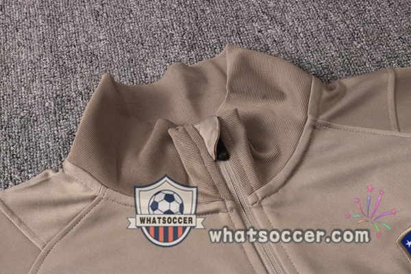 Atletico Madrid Kaki Training Jacket 2020-2021