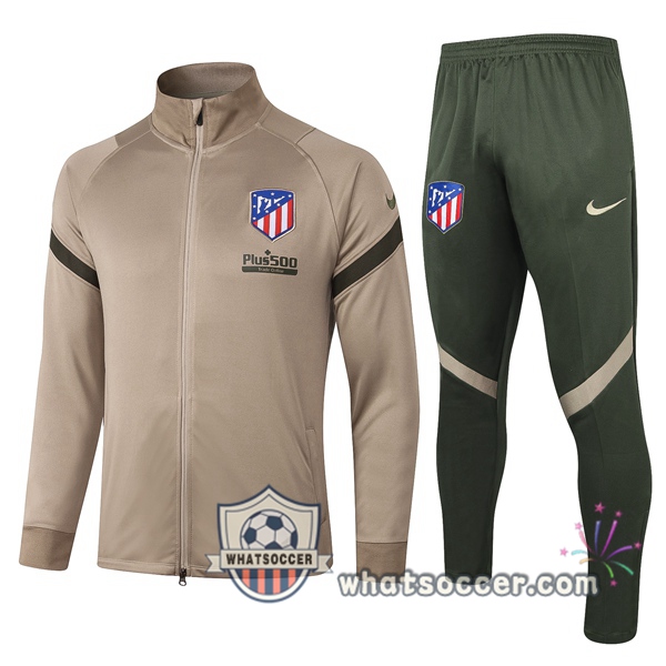 Atletico Madrid Kaki Training Jacket 2020-2021