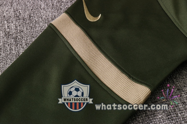 Atletico Madrid Dark Green Training Jacket 2020-2021