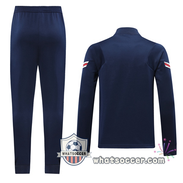 Paris PSG Blue Royal Training Jacket 2020-2021