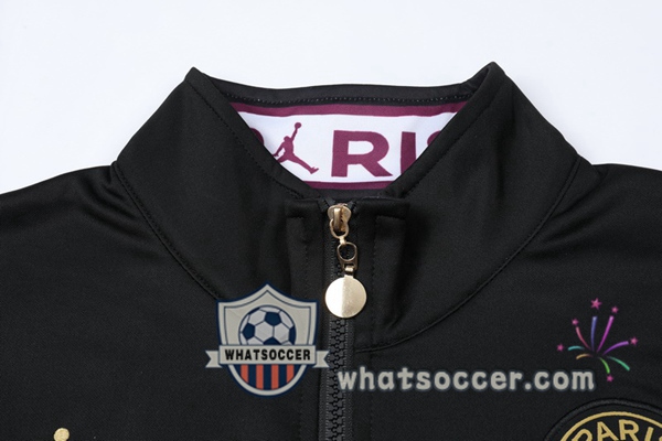 Paris PSG Purple Black Training Jacket 2020-2021
