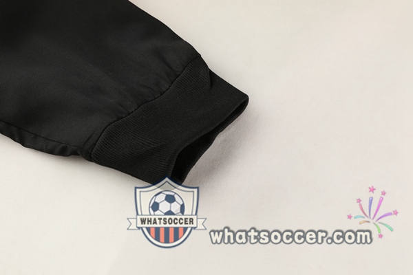 FC Liverpool Black Red Windbreaker Hoodie 2020-2021